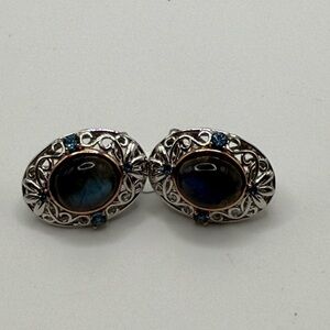 Dallas Prince Gems en Vogue Labradorite Earrings 925